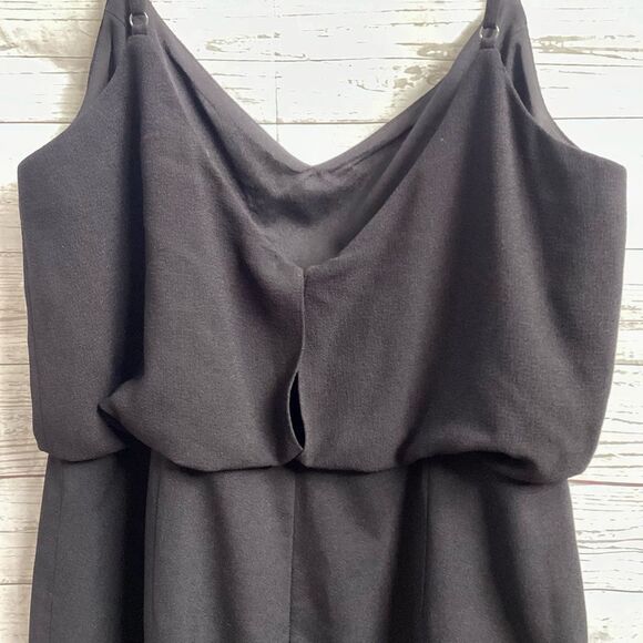 REVOLVE Dress the Population Alondra Blouson Sheath Dress Black LBD XXL - Picture 6 of 12